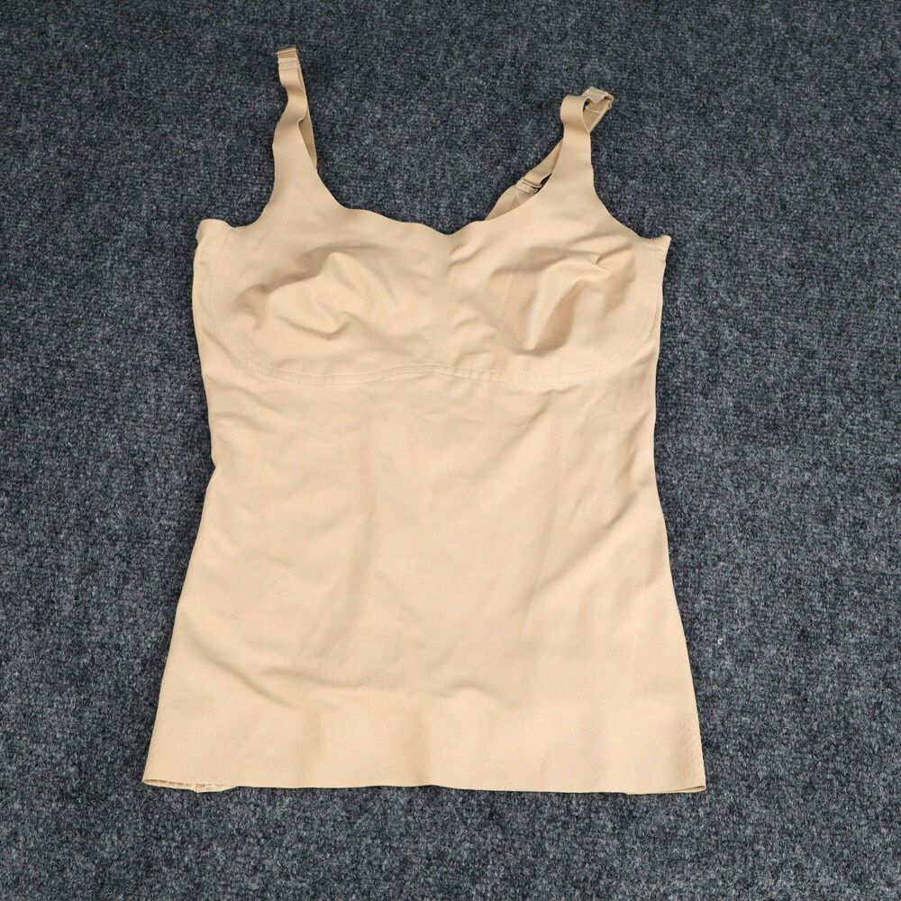 Ruby Ribbon Second Skin Camisole nude color Style 1610 Size 30 NWOT